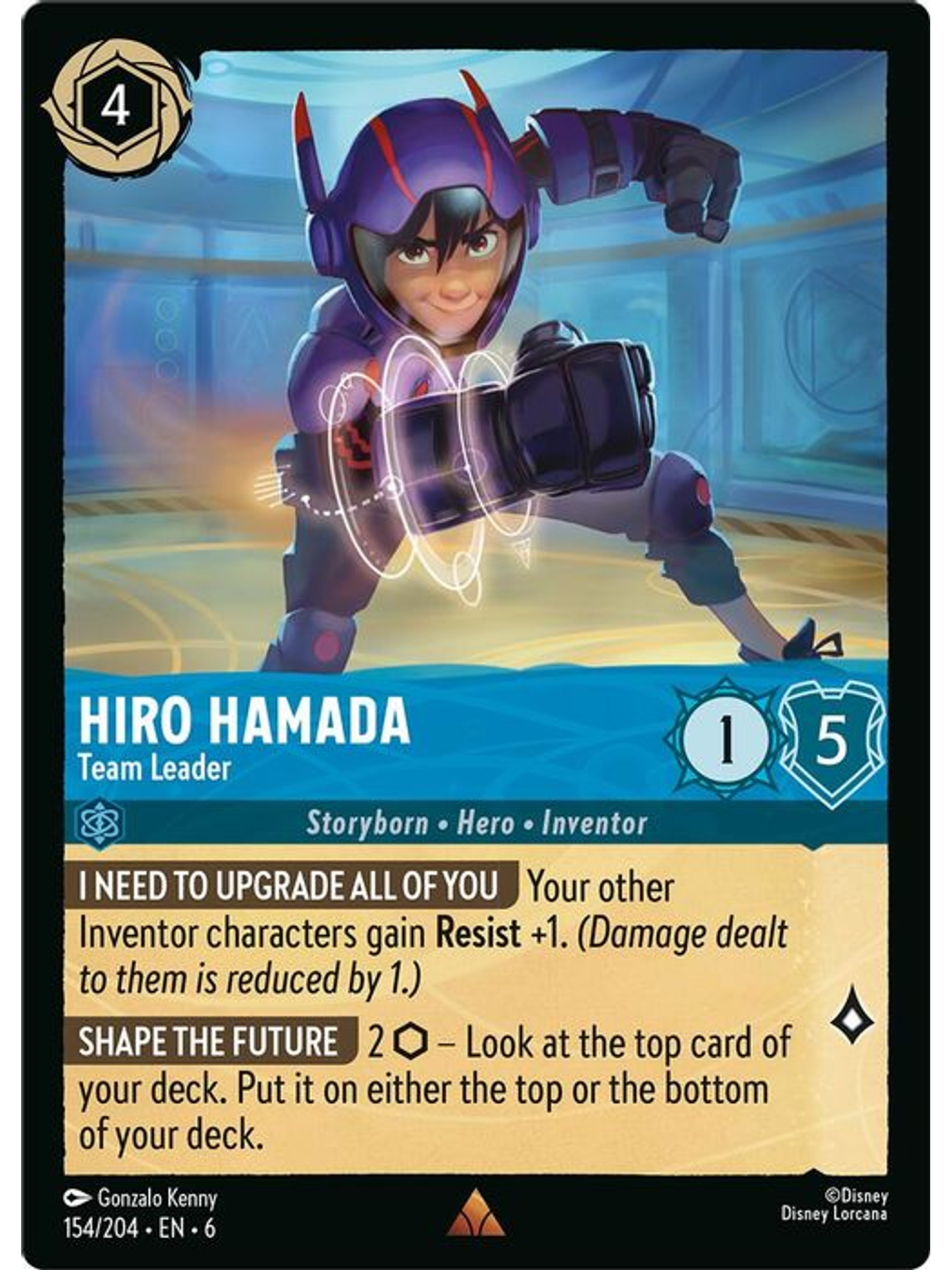 154/204 R Hiro Hamada - Team Leader 1