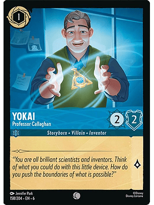 158/204 C Yokai - Professor Callaghan