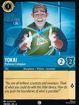 158/204 C Yokai - Professor Callaghan