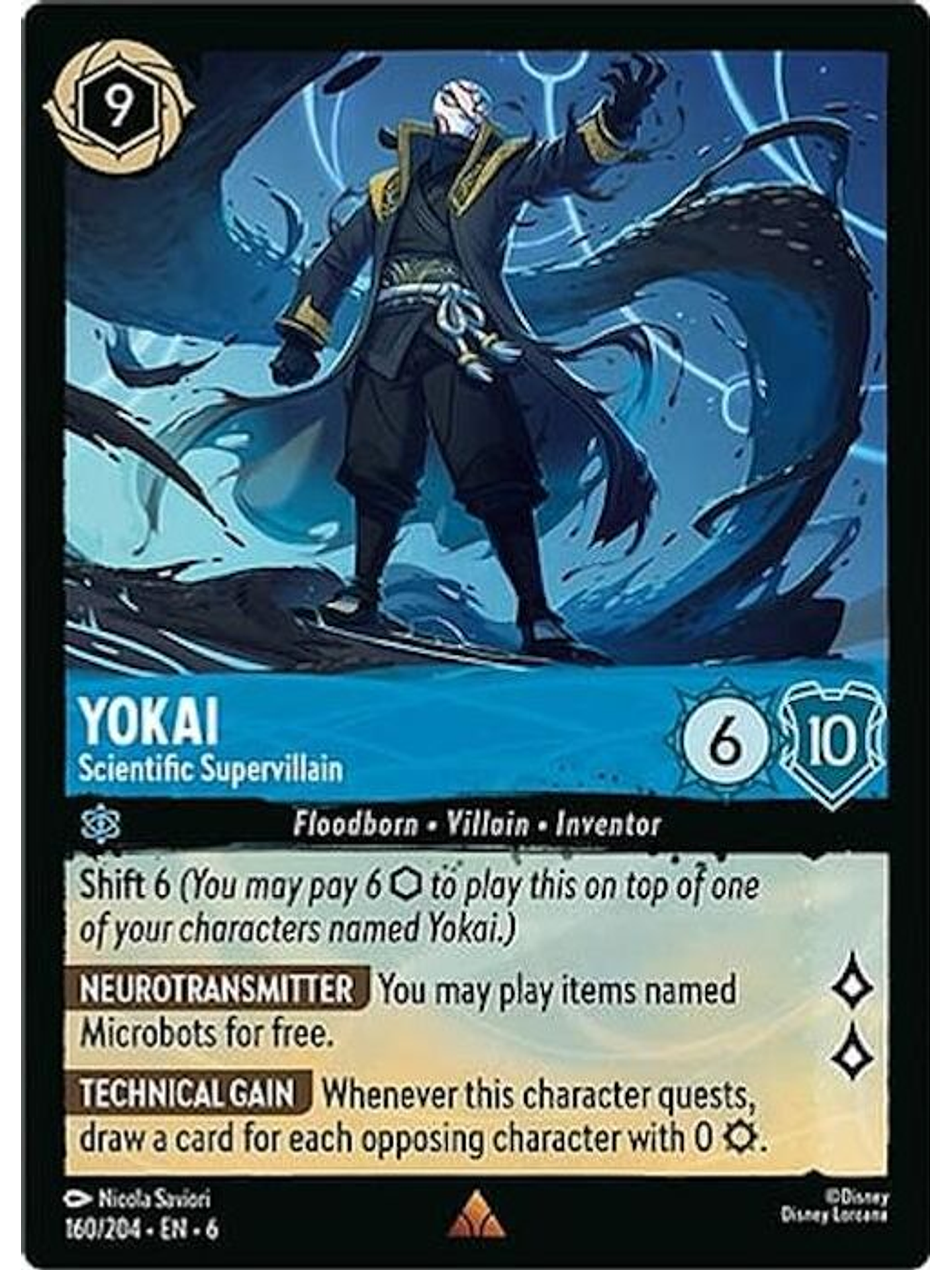 160/204 R Yokai - Scientific Supervillain 1