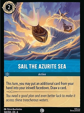 163/204 C Sail the Azurite Sea