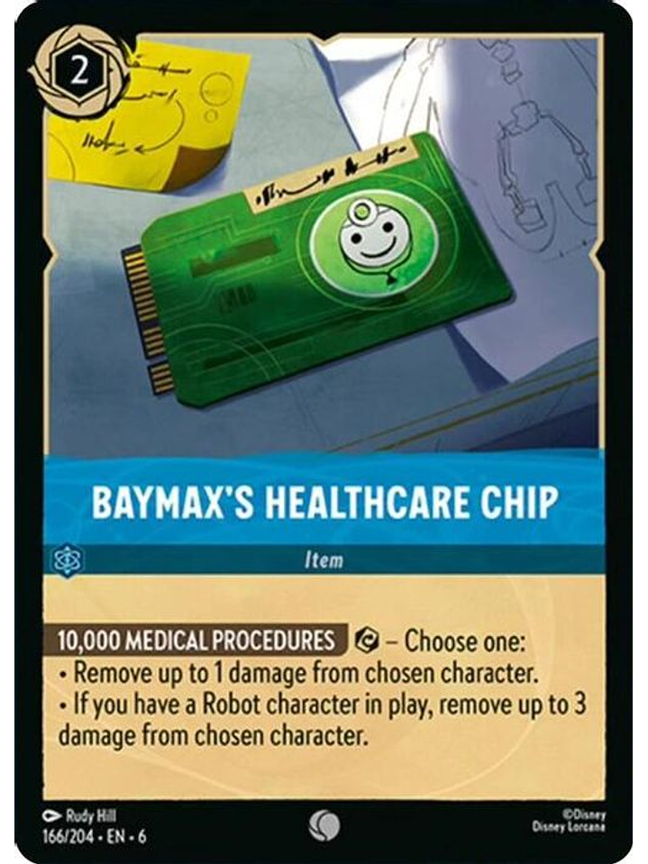 166/204 C Baymax's Healthcare Chip 1