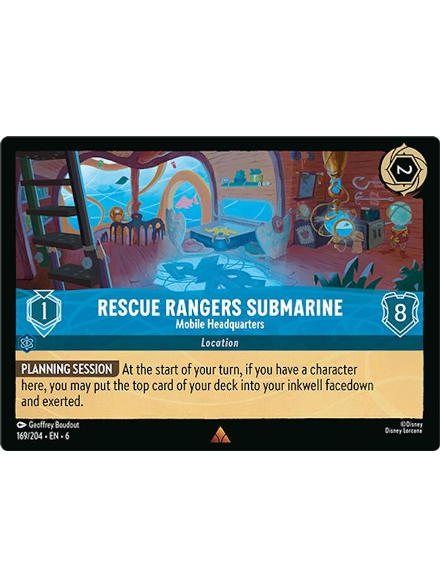 169/204 R escue Rangers Submarine - Mobile Headquarters 1