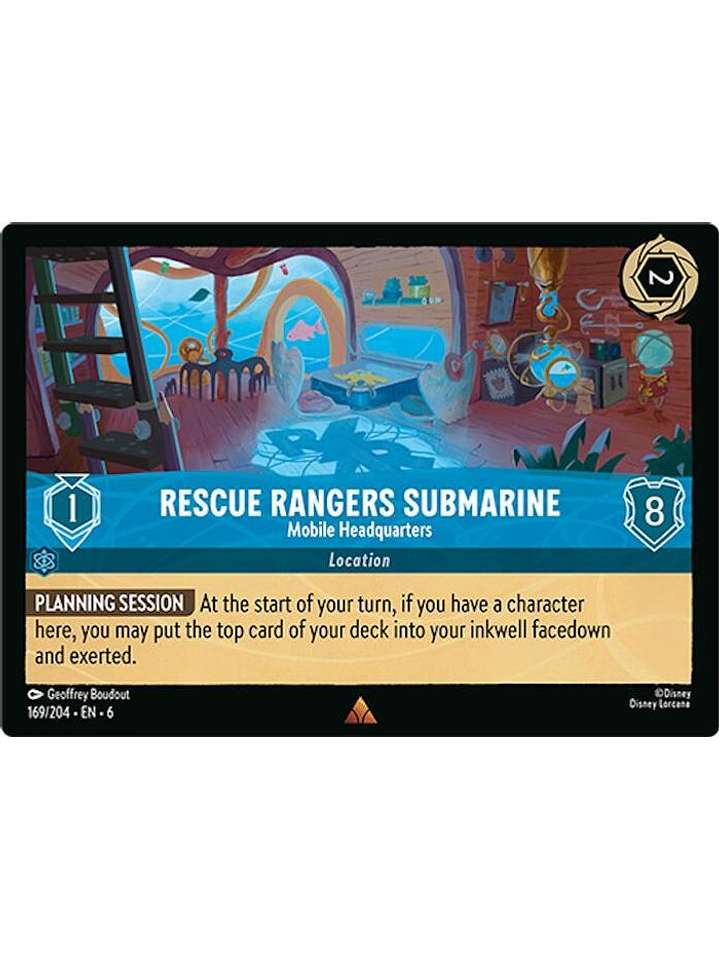 169/204 R escue Rangers Submarine - Mobile Headquarters 1