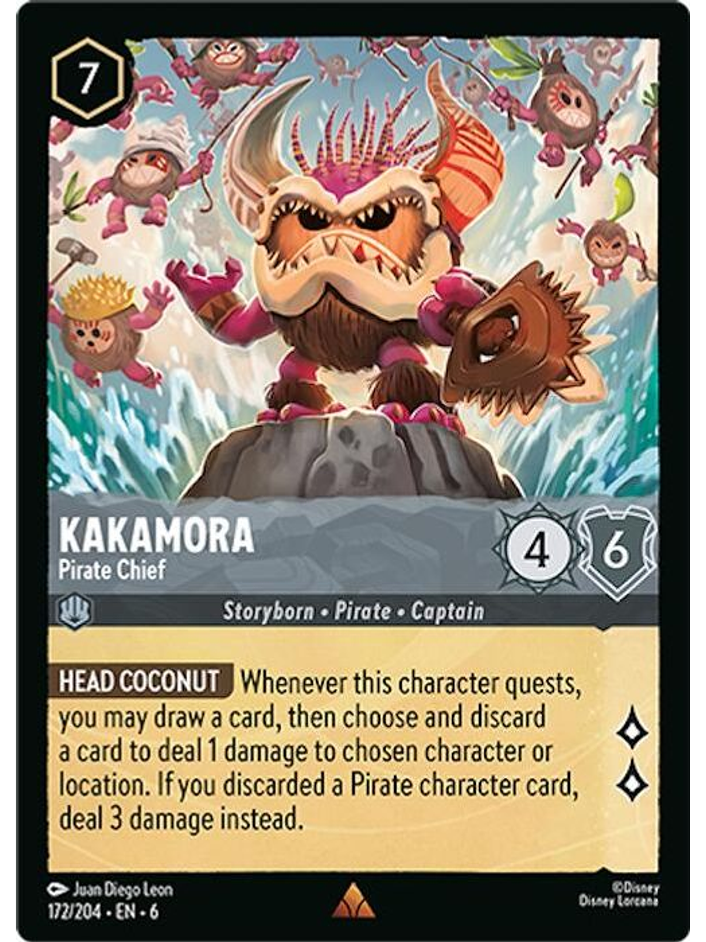172/204 R Kakamora - Pirate Chief 1