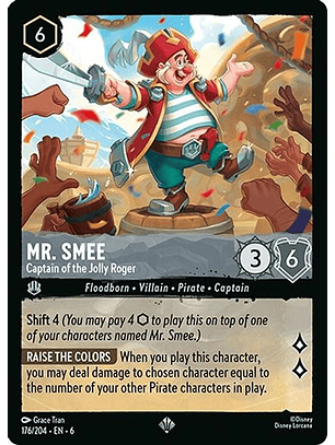 176/204 SR Mr. Smee - Captain of the Jolly Roger