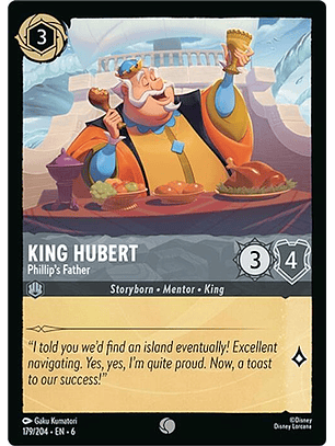 179/204 C King Hubert - Phillip's Father