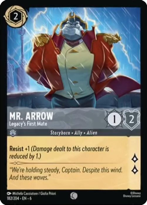 182/204 C Mr. Arrow - Legacy's First Mate