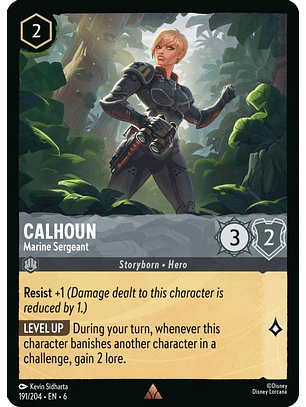 191/204 R Calhoun - Marine Sergeant