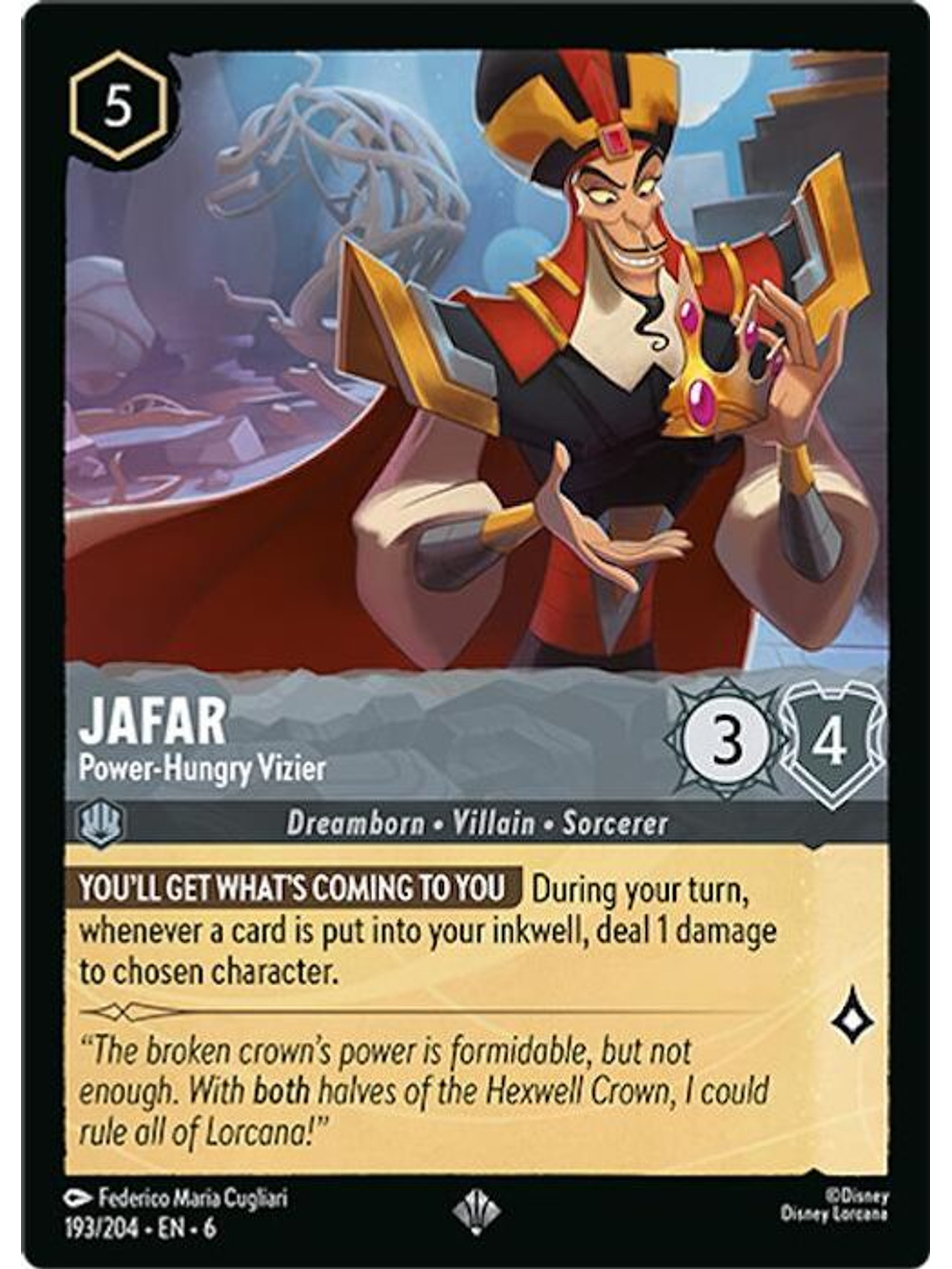 193/204 SR Jafar - Power-Hungry Vizier 1