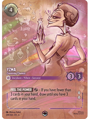 209/204 (Alternate Art) Yzma - Conniving Chemist