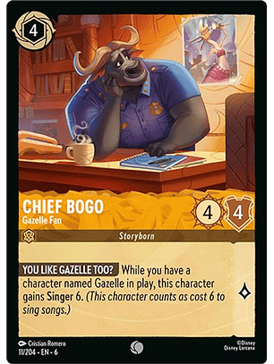 011/204 C hief Bogo - Gazelle Fan (FOIL)