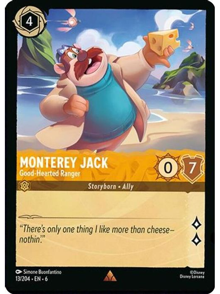 013/204 R Monterey Jack - Good-Hearted Ranger (FOIL) 1