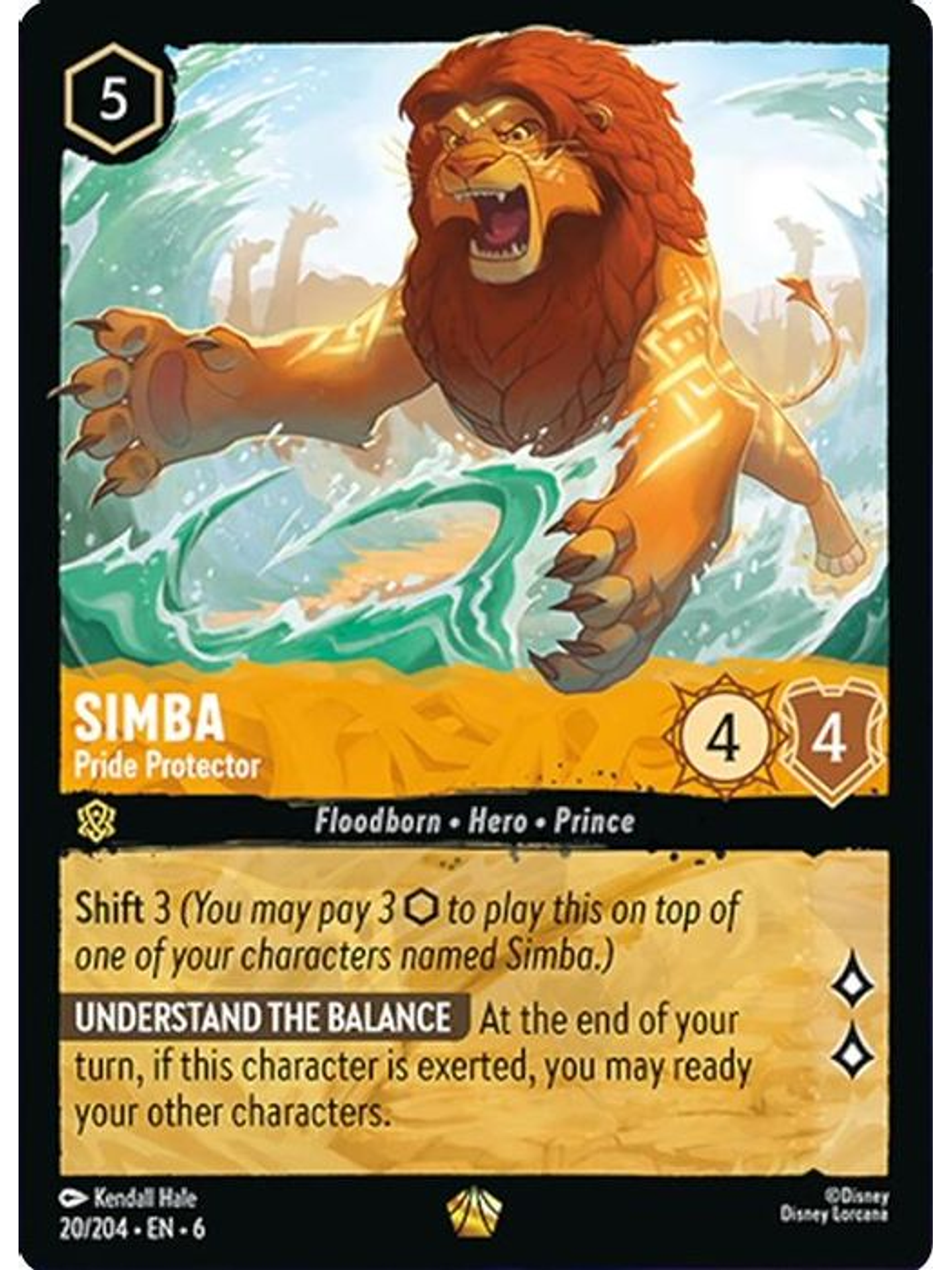 020/204 L Simba - Pride Protector (FOIL) 1