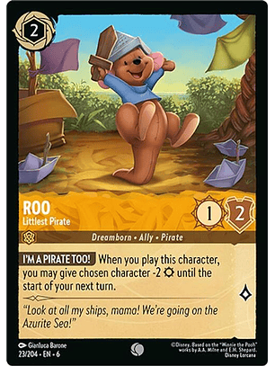 023/204 C Roo - Littlest Pirate (FOIL)