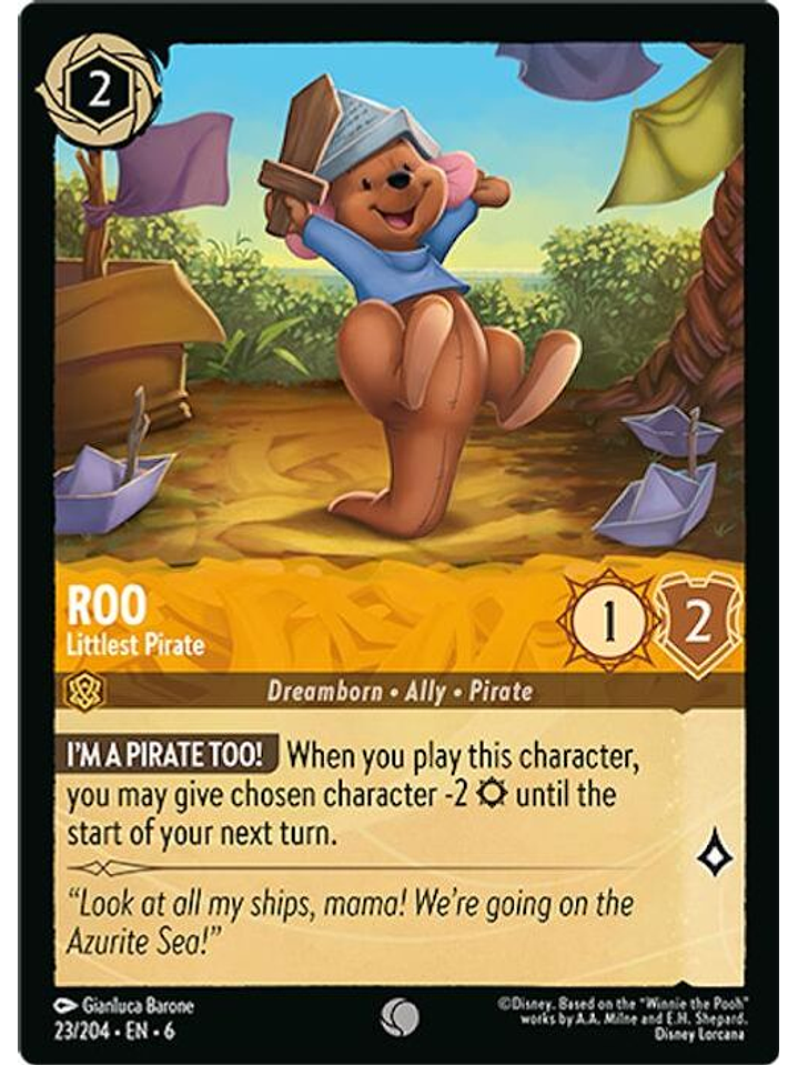 023/204 C Roo - Littlest Pirate (FOIL) 1