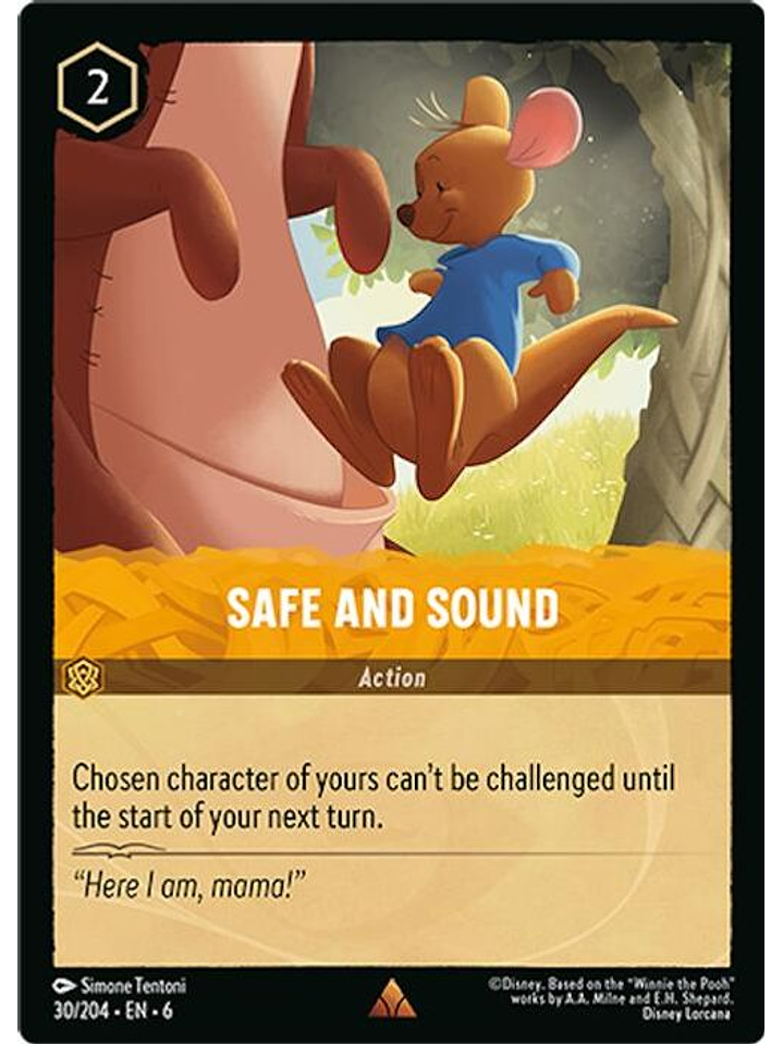 030/204 R Safe and Sound (FOIL) 1