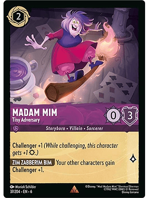 037/204 R Madam Mim - Tiny Adversary (FOIL)