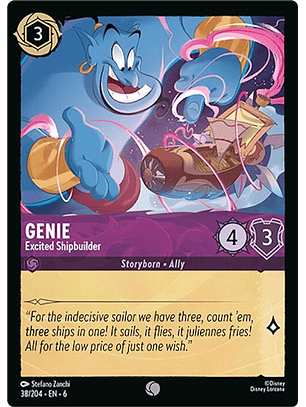 038/204 C Genie - Excited Shipbuilder (FOIL)