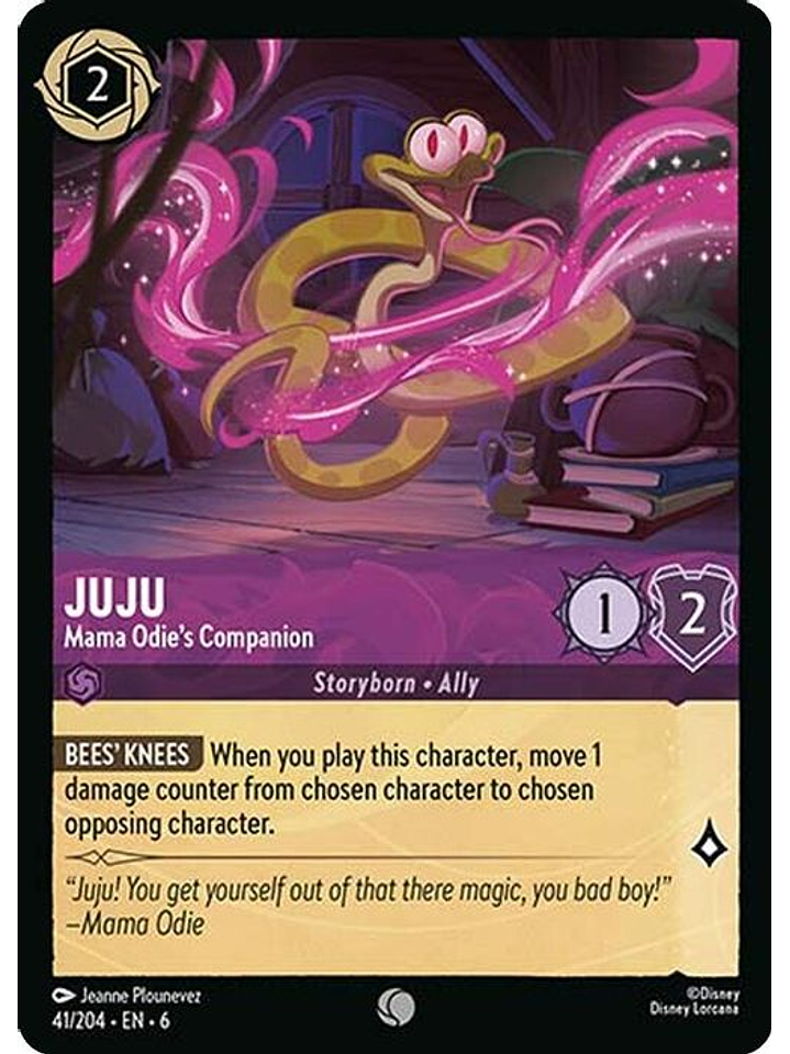 041/204 C Juju - Mama Odie's Companion (FOIL) 1