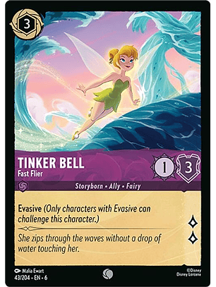 043/204 C Tinker Bell - Fast Flier (FOIL)