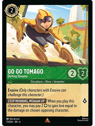 073/204 R Go Go Tomago - Darting Dynamo (FOIL)