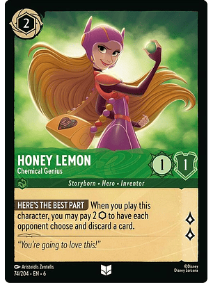 074/204 U Honey Lemon - Chemical Genius (FOIL)