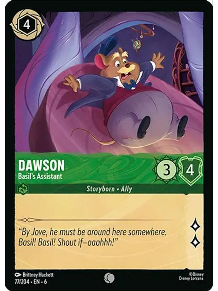 077/204 C Dawson - Basil's Assistant (FOIL) 1