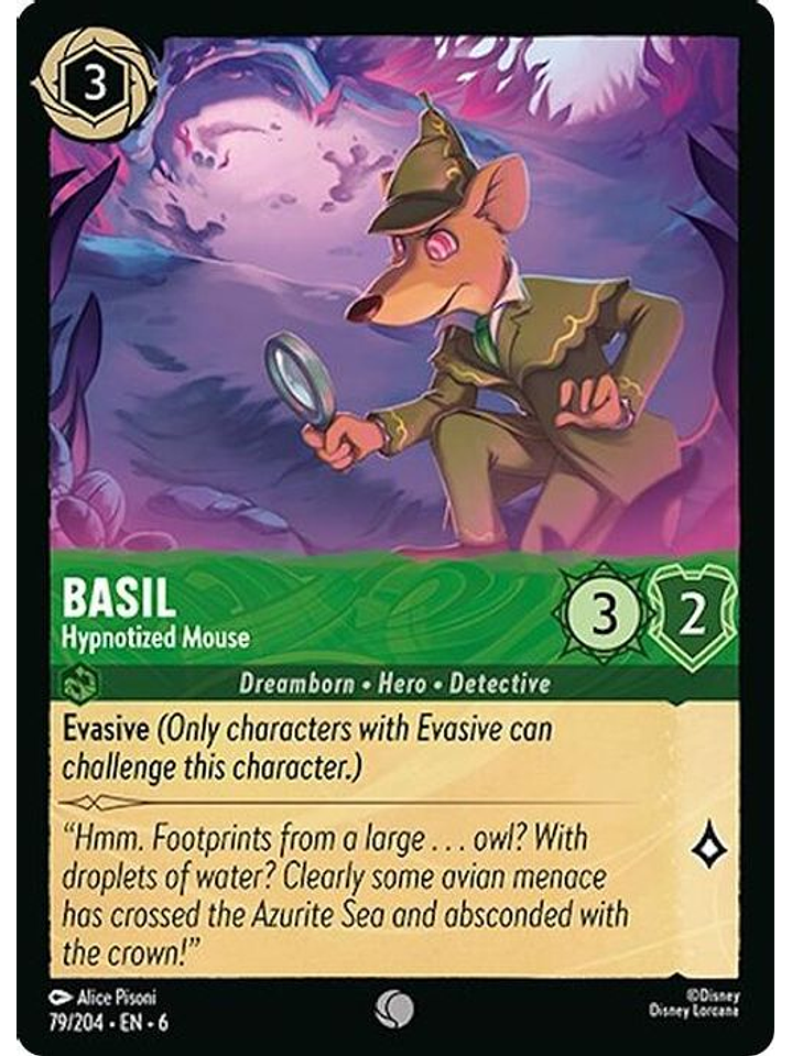 079/204 C Basil - Hypnotized Mouse (FOIL) 1