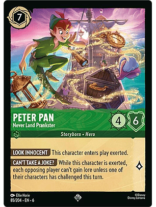 085/204 SR Peter Pan - Never Land Prankster (FOIL)