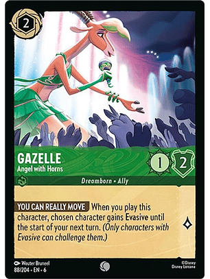 088/204 C Gazelle - Angel with Horns (FOIL)