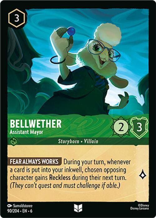 090/204 U Bellwether - Assistant Mayor (FOIL)