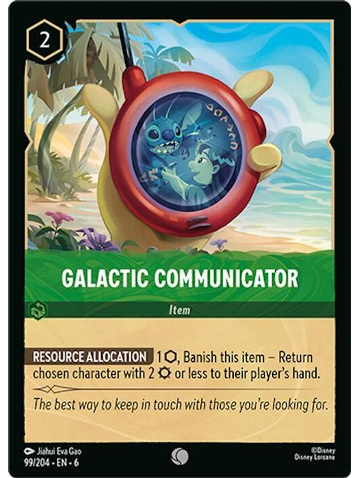 099/204 C Galactic Communicator (FOIL) 1