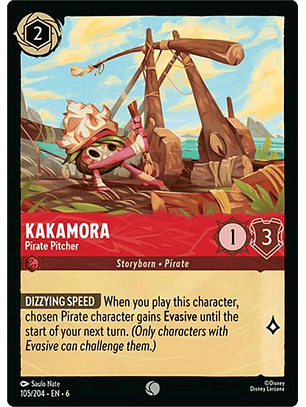 105/204 C Kakamora - Pirate Pitcher (FOIL)