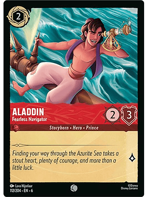 112/204 C Aladdin - Fearless Navigator (FOIL)