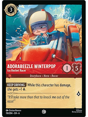 116/204 C Adorabeezle Winterpop - Ice Rocket Racer (FOIL)