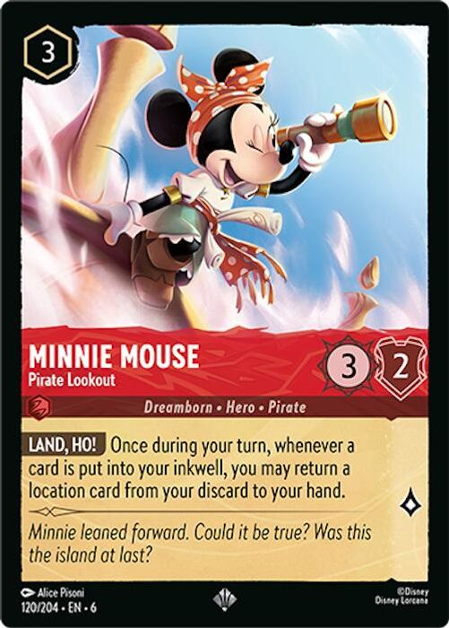 120/204 SR Minnie Mouse - Pirate Lookout (FOIL)