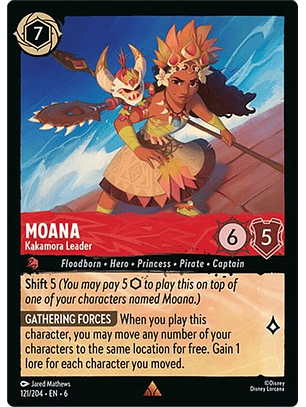 121/204 R Moana - Kakamora Leader (FOIL)