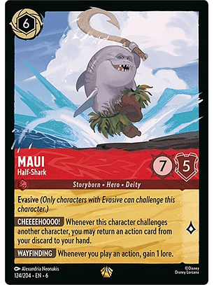 124/204 L Maui - Half-Shark (FOIL)