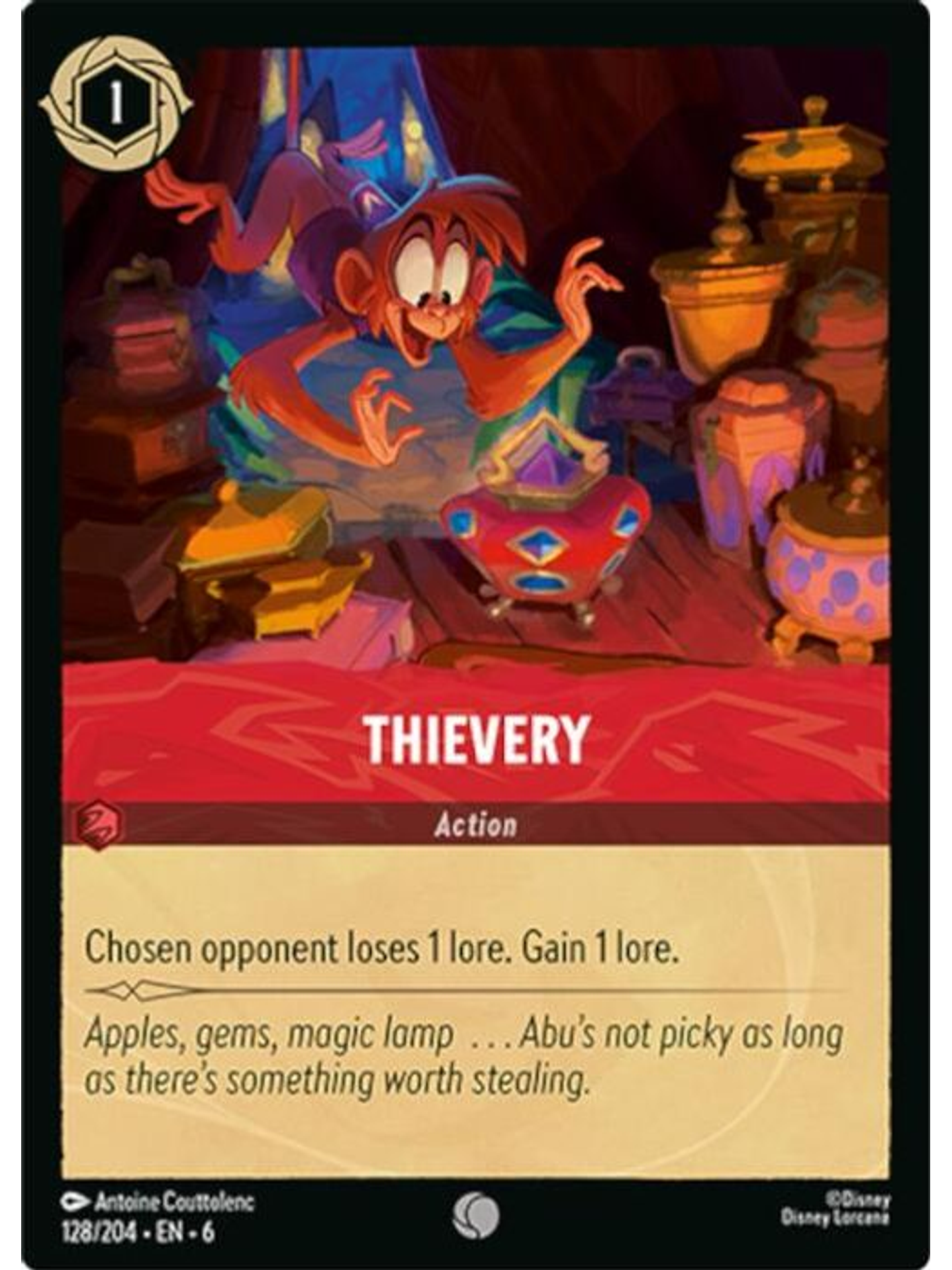 128/204 C Thievery (FOIL) 1