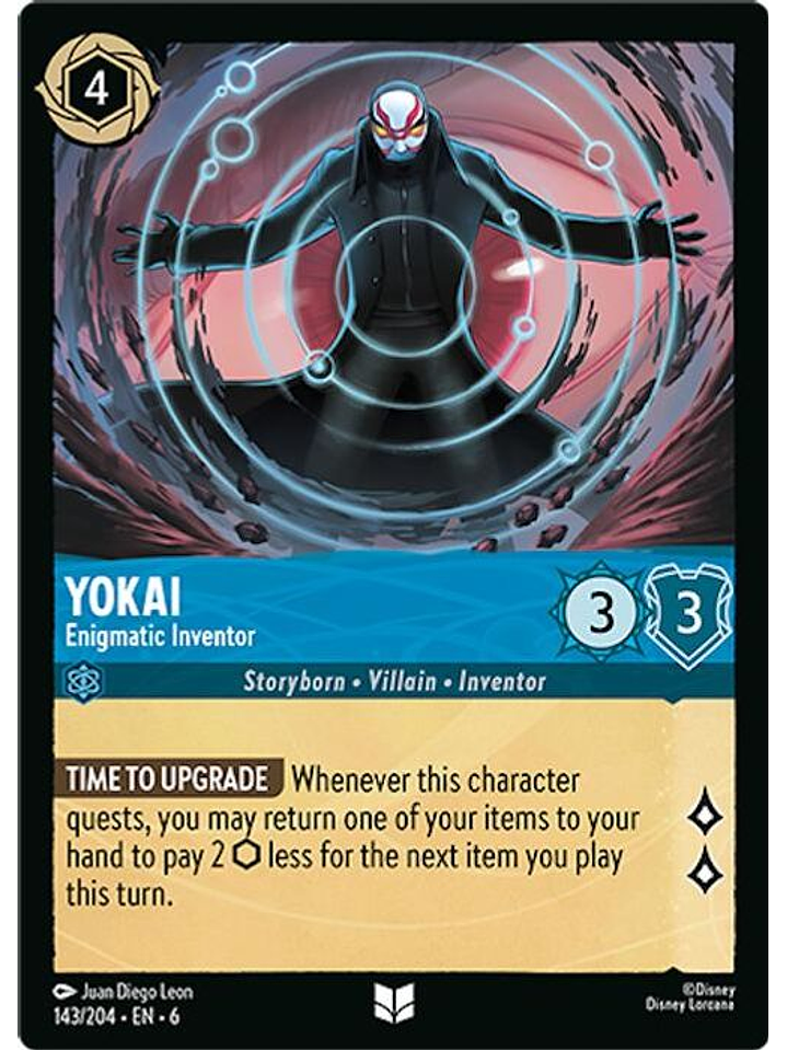 143/204 U Yokai - Enigmatic Inventor (FOIL) 1