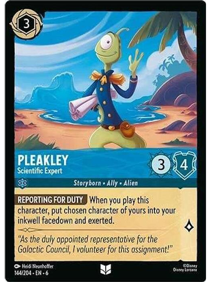 144/204 U Pleakley - Scientific Expert (FOIL) 1