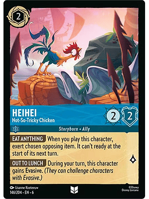 146/204 U HeiHei - Not-So-Tricky Chicken (FOIL)