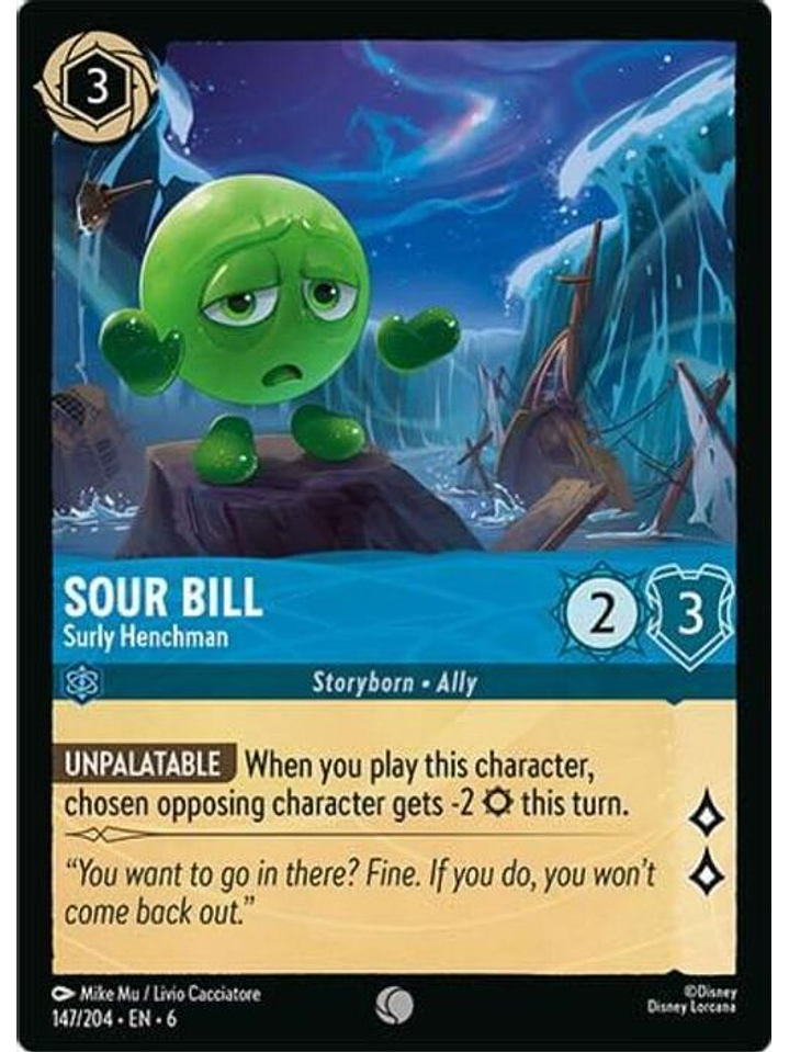 147/204 C Sour Bill - Surly Henchman (FOIL) 1