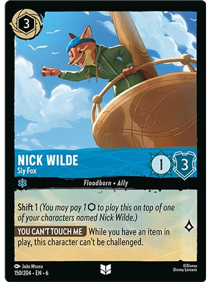 150/204 U Nick Wilde - Sly Fox (FOIL) 1