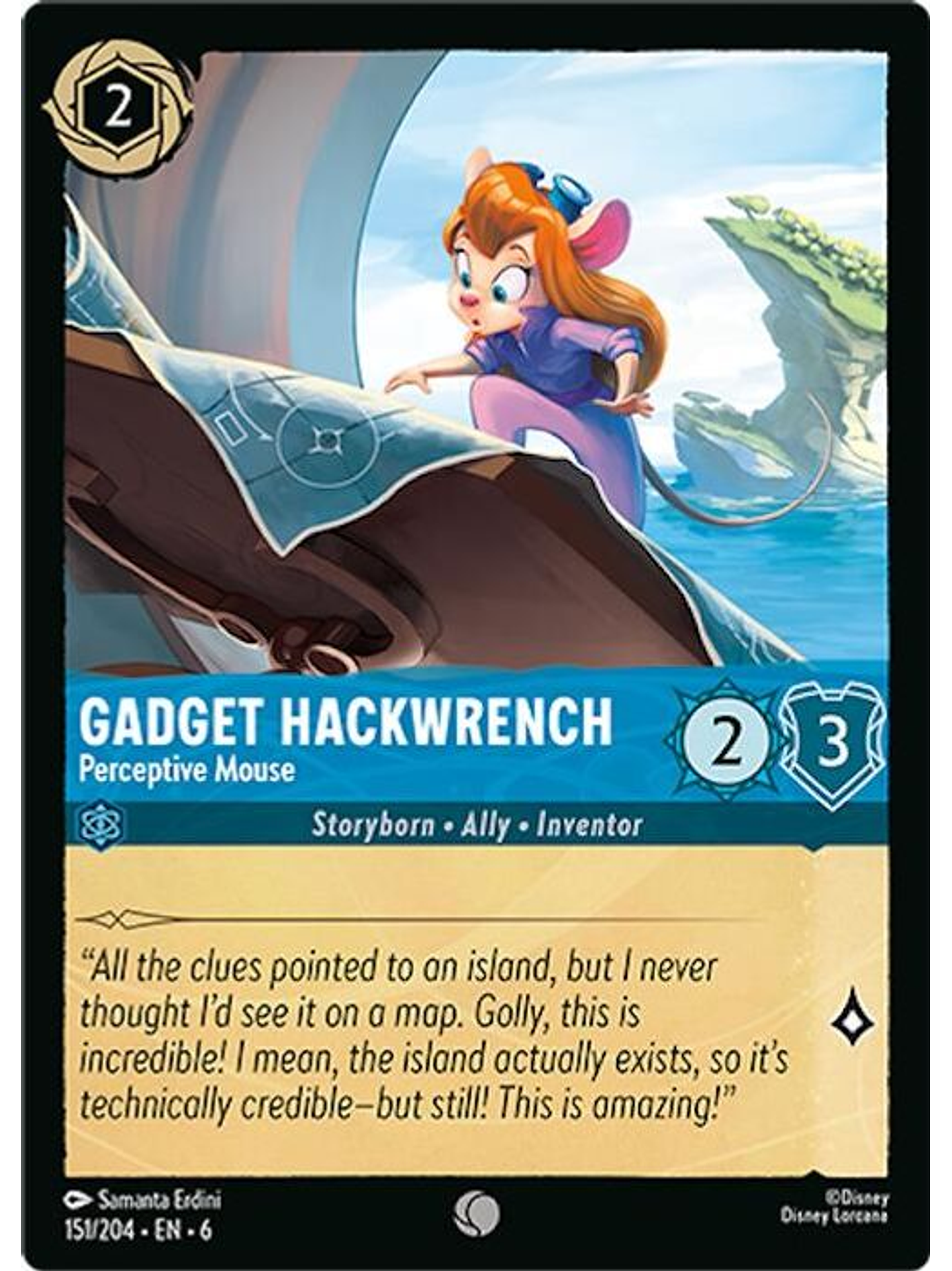 151/204 C Gadget Hackwrench - Perceptive Mouse (FOIL) 1