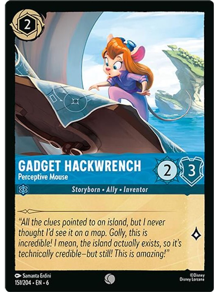 151/204 C Gadget Hackwrench - Perceptive Mouse (FOIL) 1