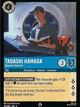 153/204 SR Tadashi Hamada - Baymax Inventor (FOIL)