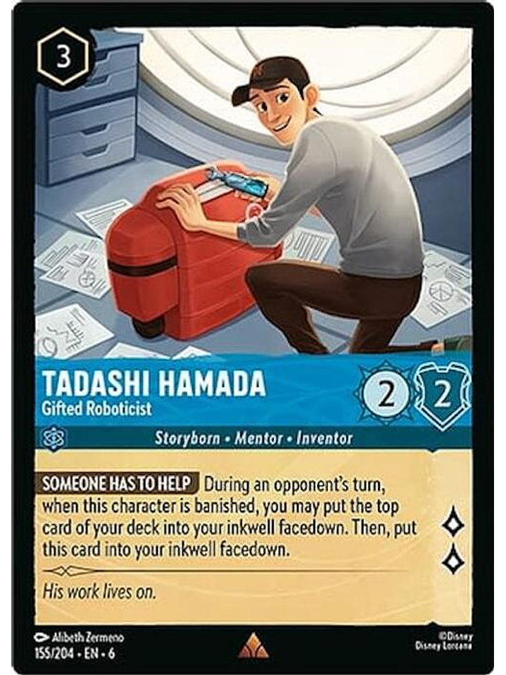 155/204 R Tadashi Hamada - Gifted Roboticist (FOIL) 1