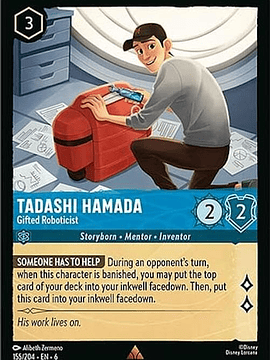 155/204 R Tadashi Hamada - Gifted Roboticist (FOIL)